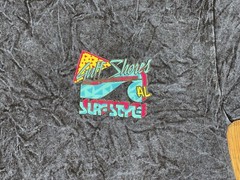 Surf Style Men’s Graphic T Shirt Tie Dye Acid Washed Navy Blue Gulf Shores AL