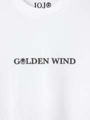 JoJo’s Bizarre Adventure x GU T-Shirts Jump Japan GIORNO GIOBANNA WHITE