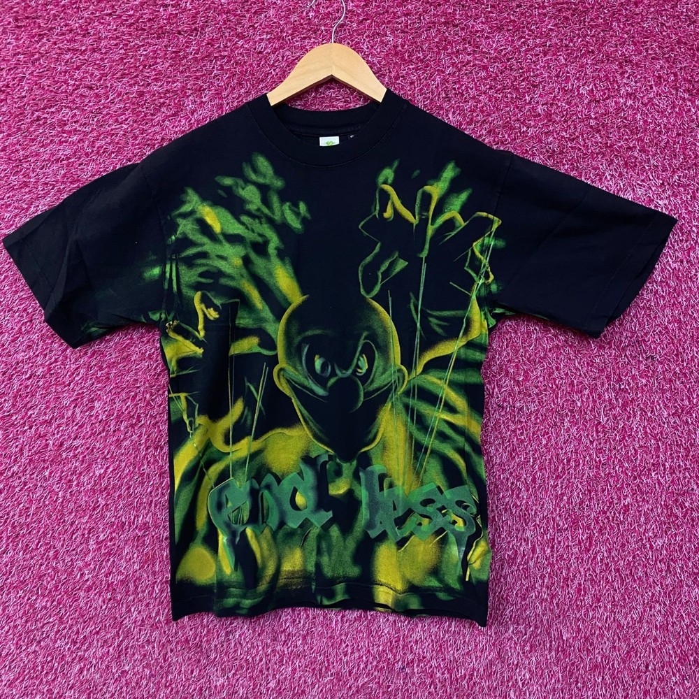 Endless Denim “The Green Clown Puppet Master” Complex T-Shirt Small