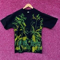 Endless Denim “The Green Clown Puppet Master” Complex T-Shirt Small