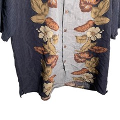 Joe Marlin Shirt Men’s XL Button Up Hawaiian Vacation Floral Casual Tropical