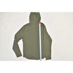 NEW VRST Mens Essential Hoodie Long Sleeve Breathable Pullover Olive Green Sz S