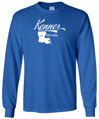 Kenner Louisiana T-Shirt Long Sleeve Graphic tee