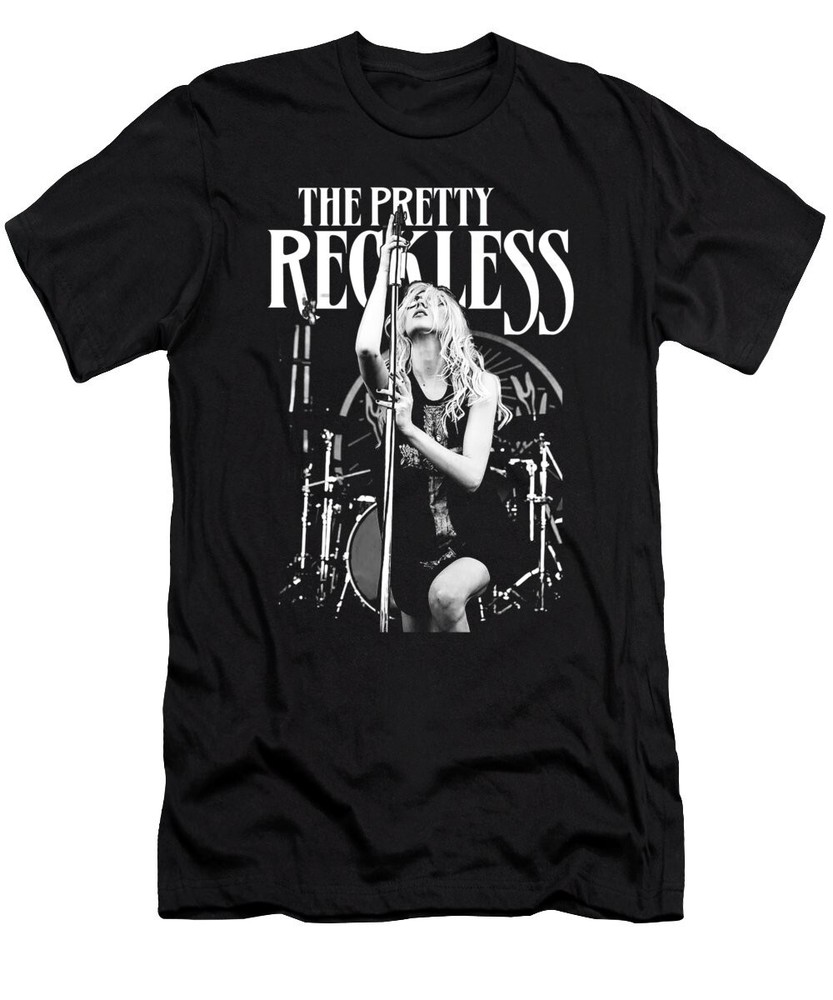 The Pretty Reckless Cotton Full Size Unisex Black Classic Tee Shirt BT210