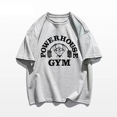 Men T-shirts Fitness Bodybuilding Cotton Shirt Oversized Rag Gym Sport Muscle.