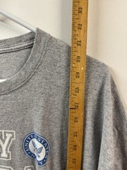 Soffe Military US Navy Veteran Cotton Blend T-shirt Grey 2xl