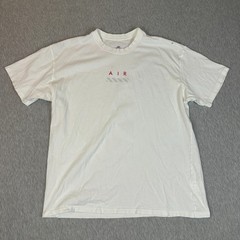 Nike Max90 T Shirt XL Air Global SS Crew Neck Loose White Tee World Tour X-Large