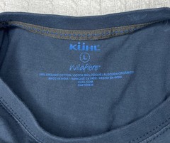 Kuhl Born In The Mountains Logo Organic Cotton Shirt LG 21” X 29” Wild Fibre