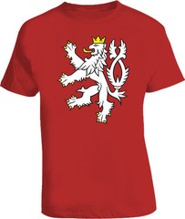 Czech Republic Rampant lion T Shirt