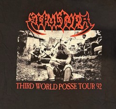 SEPULTURA Third World Posse 2XL Shirt Fan reprint Used