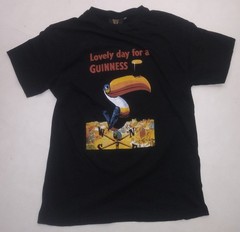 Guinness Black Toucan Graphic T-Shirt Lovely Day For A Guinness Relaxed Men’s M
