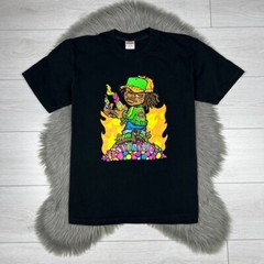 Supreme Molotov Kid Black T shirt Tee Men’s size – M SS19 Made in USA