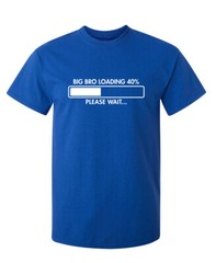 Elder Bro Loading Sarcastic Humor Graphic Super Soft Ring Spun Funny T Shirt