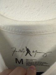 Freddie Mercury Queen Graphic Print White Crew Neck Short Sleeve T-Shirt M