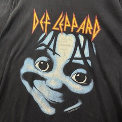 Vintage 1992 Def Leppard Tee Shirt XL Suppose A Rock’s Outta The Question Faded