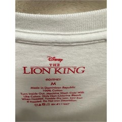 Disney The Lion King Graphic tee tshirt Simba cub men’s medium