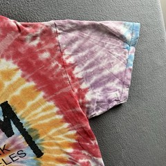 Vintage Stussy Shirt Mens XL Tie Dye Distressed Y2K Surf World Tour City Tee
