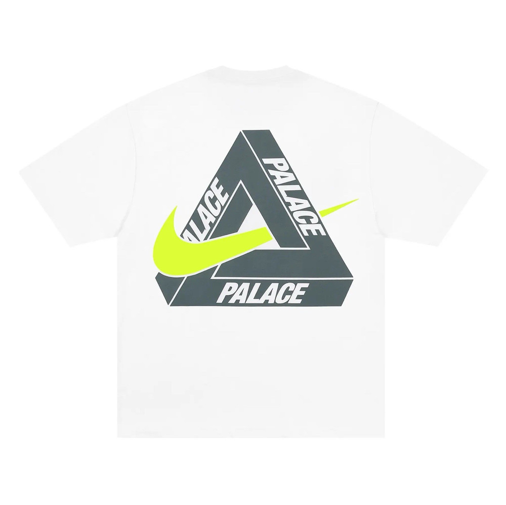 Palace x Nike Tri-Swoosh Tee White – Large