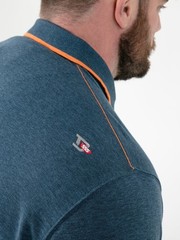 D555 HARVEY Short Sleeve Pique Polo Shirt Teal size 2XL 3XL 4XL 5XL 6XL