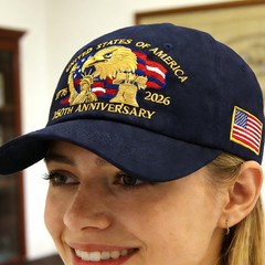 250 Anniversary USA Hat Patriot Cap 1776-2026 Bicentennial 250th Anniversary …