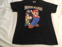 = SUPER MARIO T SHIRT SZ MEDIUM TEE #207