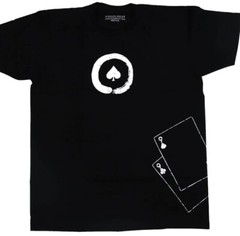 Authentic Poker Brat Phil Hellmuth Mens XL Black Poker Zen Shirt Texas Holdem