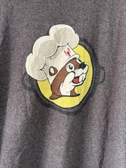Buc-ee’s T Shirt Gray Louisiana theme 2XL
