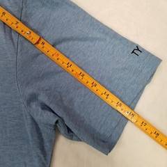 TravisMathew Men’s Golf Cart #TYSLASTROUND Graphic T-Shirt Blue Size XL Casual