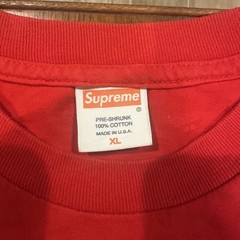 Very rare SS06 Supreme x Public Enemy tee Red T-shirt XL Vintage 2006 box logo