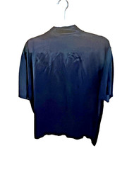 Vintage Pop Icon S/S Shirt Black Foil w/ Blue Lightning Panels 90’s USA Large