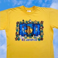 Vintage 90’s Carnival Cruise Ship Shirt Size Large