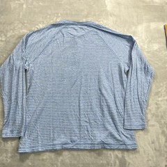 2- Faherty Shirt Men’s XL Blue Henley Cloud Cotton Long Sleeve Pima Cotton Modal