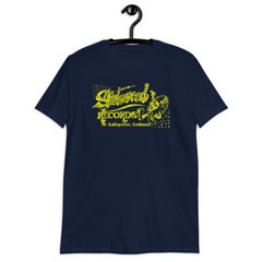 Retro Indiana Record Store T-shirt Slatewood West Lafayette Purdue 70s Vinyl Day