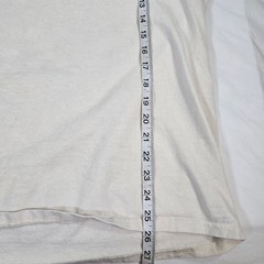 Ashe Moral Of The Story Graphic Shirt XL Cream Long Sleeve Indie Pop Concert Tee