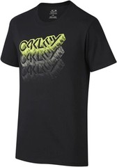 Oakley Mens Octane Factory Casual Tee T-Shirt Jet Black Size Medium New