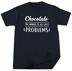 Chocolate Lover T-shirt Eat Milk Dark Chocolate Sweets Eating Funny Gift