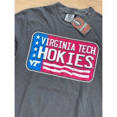 NWT Men’s Image One Virginia Tech Hokies Tee – Small – Pepper Gray