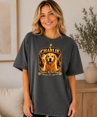 Custom Dog Personalized Pet Comfort Tee Animal Lover Unique Gift