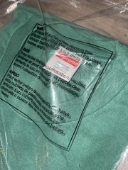 DS Supreme SS22 Manhattan Tee Black SzL Sealed In Plastic Bag