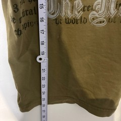 Vintage Randy Coture Everlast Shirt Mens Medium Brown MMA UFC Y2K