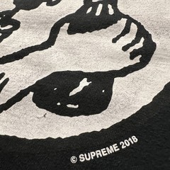 2018 Supreme New York City Skateboarding Molotov Graphic T-Shirt L