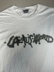 Travis Scott 2023 Cactus Jack Cactus World White Tee Shirt- Mens Size Large