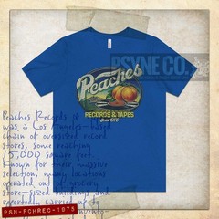 Peaches Records & Tapes 1975 Vintage Men’s T-Shirt