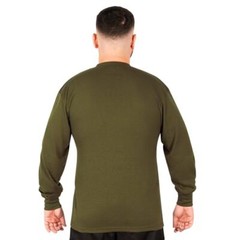 Rothco Olive Drab Long Sleeve Henley T-Shirt 21025 – M