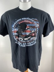 Harley Davidson T Shirt XL Rolling Thunder Let Freedom Ride 2004 Washington DC