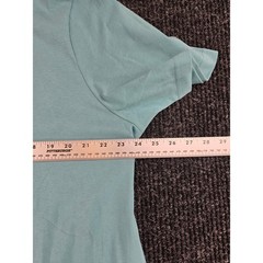 Adidas Mens 2X Graphic T-Shirt Teal Blue Camo Logo Regular Fit KC0799