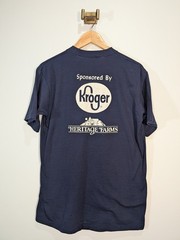 Vintage 87 Single Stitch T Shirt Russell Made In USA XL Bike Run Murfreesboro