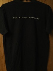 The Atomic Numbers (Detroit Power Pop) – Blue Shirt – 2 Sided – XL