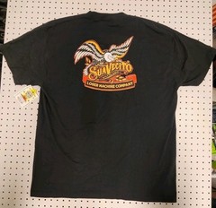 Loser Machine Suavecito Cutlass Shirt XL NWT Day of the Shred Eagle Black Tee