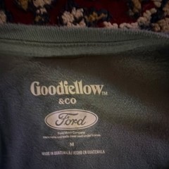 Goodfellow & Co Men’s Blue Ford Bronco Graphic Double-Sided Crew Neck Tee M
